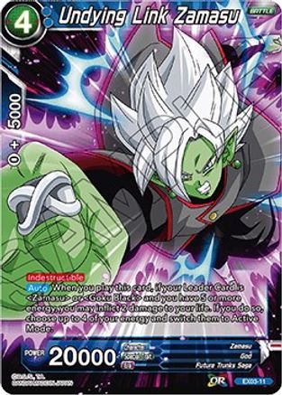 Image of Undying Link Zamasu (EX03-11) - Expansion Deck Box Set 03 Ultimate Box
