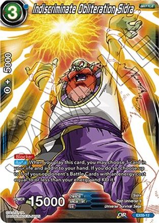Image of Indiscriminate Obliteration Sidra (EX03-12) - Expansion Deck Box Set 03 Ultimate Box Foil