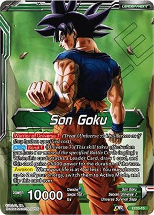 Image of Son Goku // Explosive Power Son Goku (EX03-13) - Expansion Deck Box Set 03 Ultimate Box
