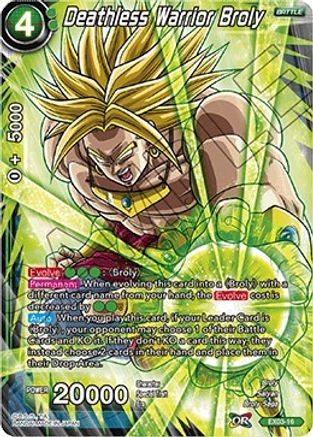 Image of Deathless Warrior Broly (EX03-16) - Expansion Deck Box Set 03 Ultimate Box