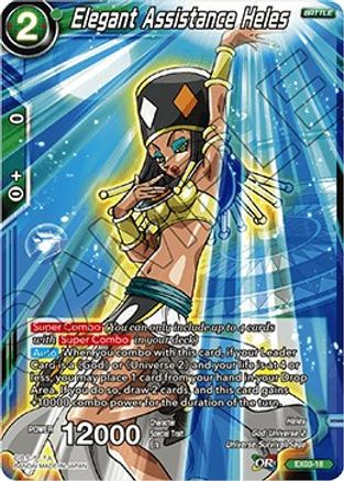 Image of Elegant Assistance Heles (EX03-18) - Expansion Deck Box Set 03 Ultimate Box