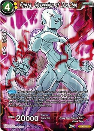 Image of Frieza, Obsession of The Clan (EX03-23) - Expansion Deck Box Set 03 Ultimate Box Foil