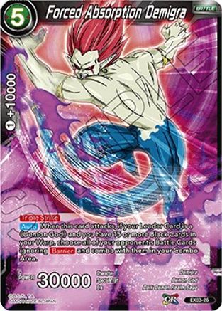 Image of Forced Absorption Demigra (EX03-26) - Expansion Deck Box Set 03 Ultimate Box
