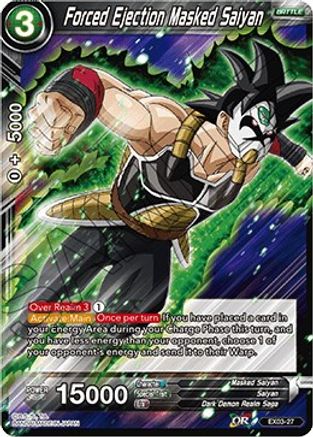Image of Forced Ejection Masked Saiyan (EX03-27) - Expansion Deck Box Set 03 Ultimate Box
