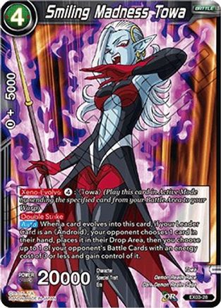 Image of Smiling Madness Towa (EX03-28) - Expansion Deck Box Set 03 Ultimate Box