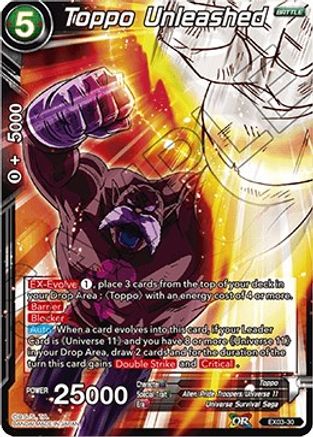 Image of Toppo Unleashed (EX03-30) - Expansion Deck Box Set 03 Ultimate Box Foil