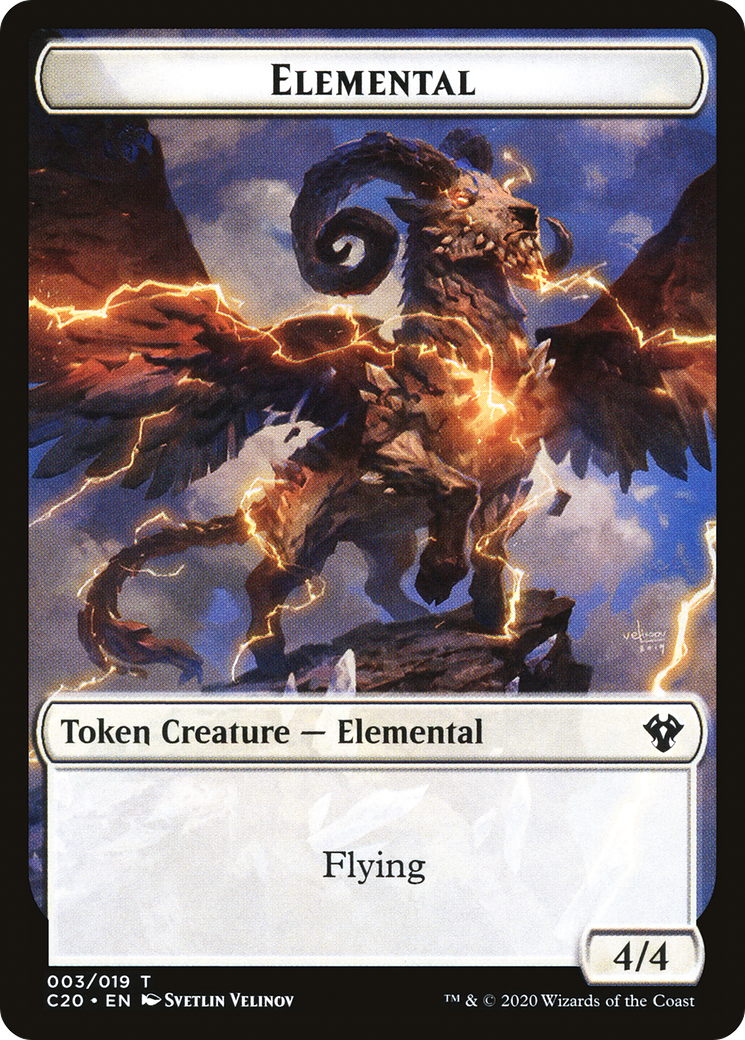 Image of Elemental (TC20-003) - Commander 2020 Tokens
