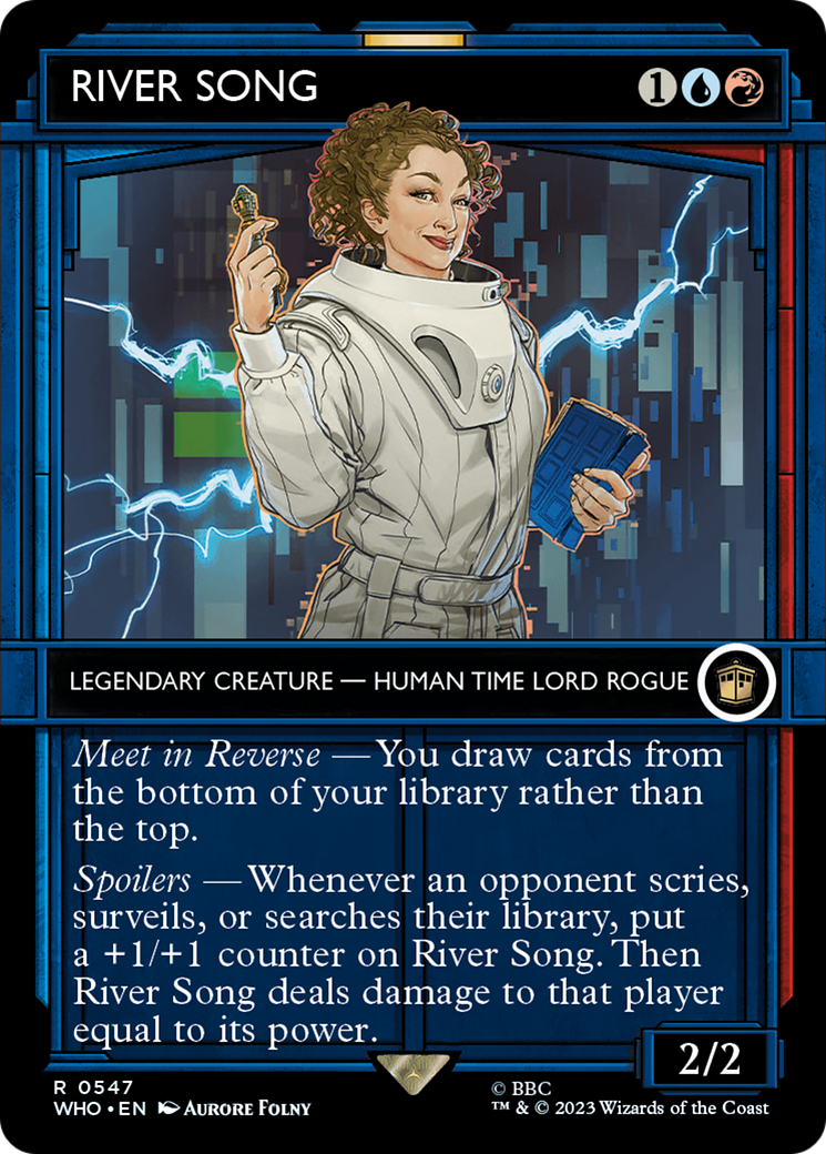 Image of River Song (Showcase) (WHO-547) - Doctor Who: (Showcase) (Borderless)