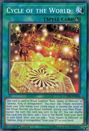 Image of Cycle of the World (CYHO-EN056) - Cybernetic Horizon 1st Edition
