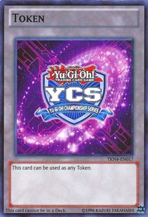 Image of Yu-Gi-Oh Championship Series Token (2014 Pre-registration) (TKN4-EN017) - Yu-Gi-Oh! Tokens Unlimited