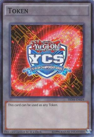 Image of Yu-Gi-Oh Championship Series Token (2015 Pre-registration) (TKN4-EN024) - Yu-Gi-Oh! Tokens Unlimited