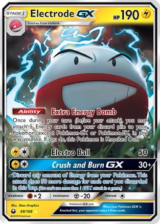Image of Electrode GX 048/168  - Holofoil SM  Celestial Storm - Ultra Rare