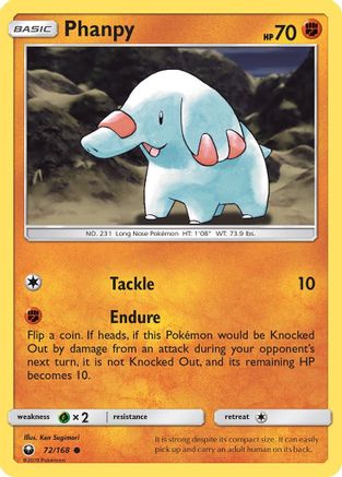 Image of Phanpy 072  SM  Celestial Storm - Common