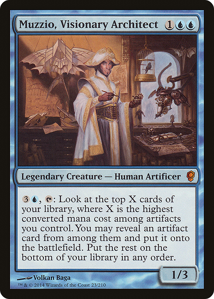 Image of Muzzio, Visionary Architect (CNS-023) - Conspiracy