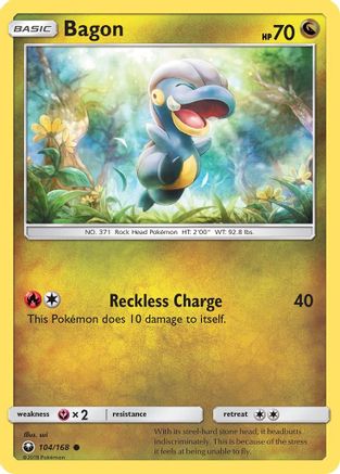 Image of Bagon (104) 104  SM  Celestial Storm - Common