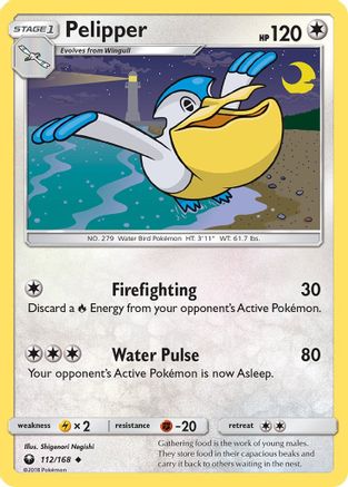 Image of Pelipper 112  SM  Celestial Storm - Uncommon