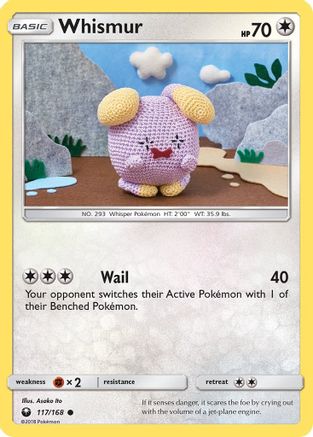 Image of Whismur (117) 117  SM  Celestial Storm - Common