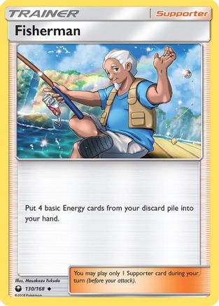 Image of Fisherman 130/168  SM  Celestial Storm - Uncommon