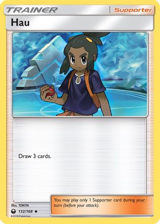 Image of Hau 132/168  - Reverse Holofoil SM  Celestial Storm - Uncommon