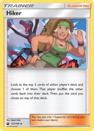 Image of Hiker 133  SM  Celestial Storm - Uncommon