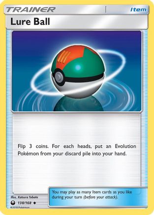 Image of Lure Ball 138/168  - Reverse Holofoil SM  Celestial Storm - Uncommon