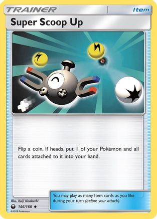 Image of Super Scoop Up 146  - Reverse Holofoil SM  Celestial Storm - Uncommon
