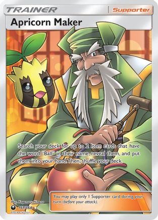 Image of Apricorn Maker (Full Art) 161  - Holofoil SM  Celestial Storm - Ultra Rare