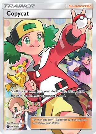 Image of Copycat (Full Art) 163  - Holofoil SM  Celestial Storm - Ultra Rare