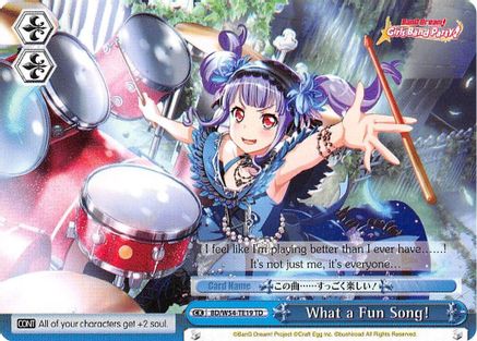 Image of What a Fun Song! (BD/W54-TE19 TD) - BanG Dream! Girls Band Party!