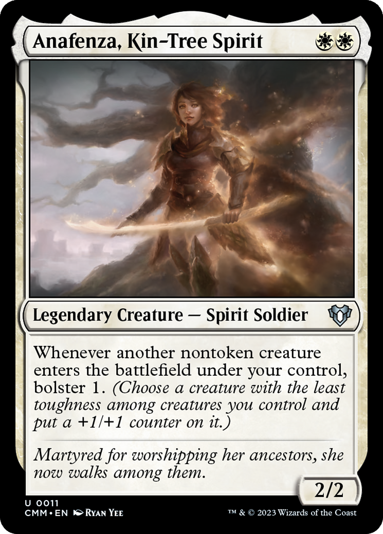 Image of Anafenza, Kin-Tree Spirit (CMM-011) - Commander Masters