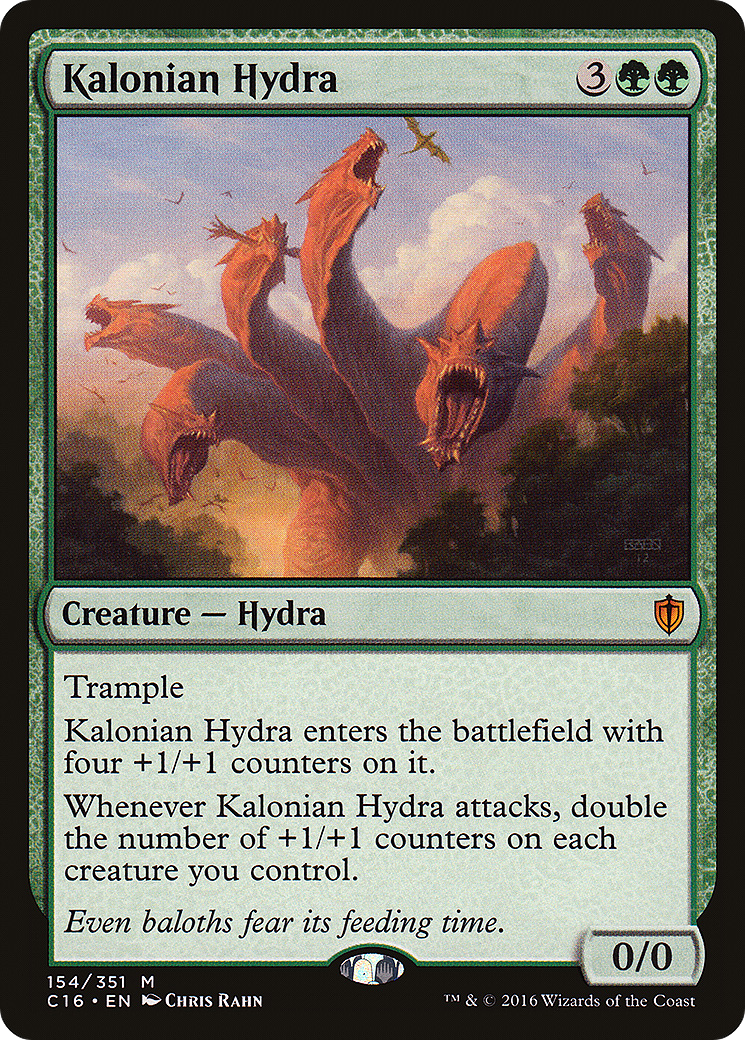 Image of Kalonian Hydra (C16-154) - Commander 2016