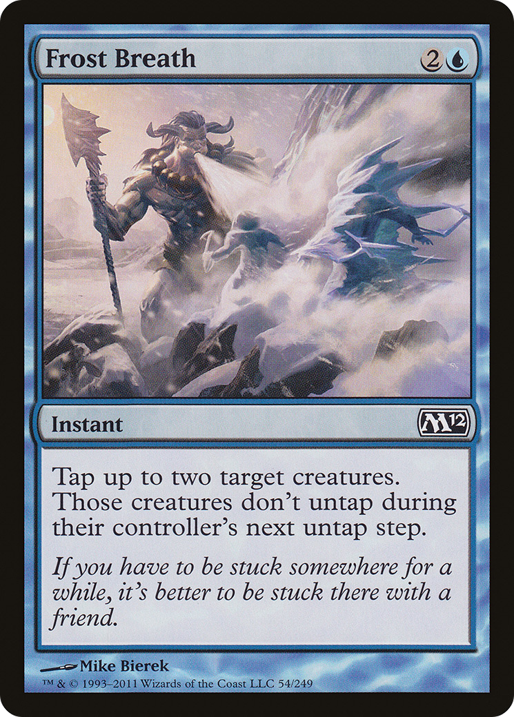 Image of Frost Breath (M12-054) - Magic 2012 Foil