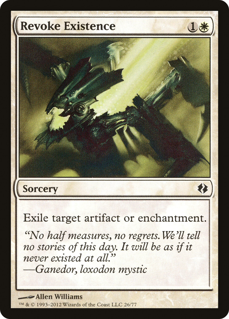Image of Revoke Existence (DDI-026) - Duel Decks: Venser vs. Koth
