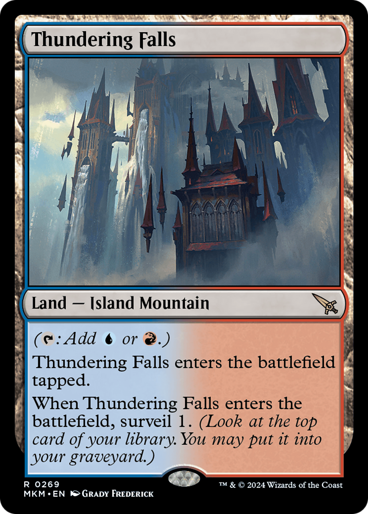 Image of Thundering Falls (MKM-269) - Murders at Karlov Manor Foil