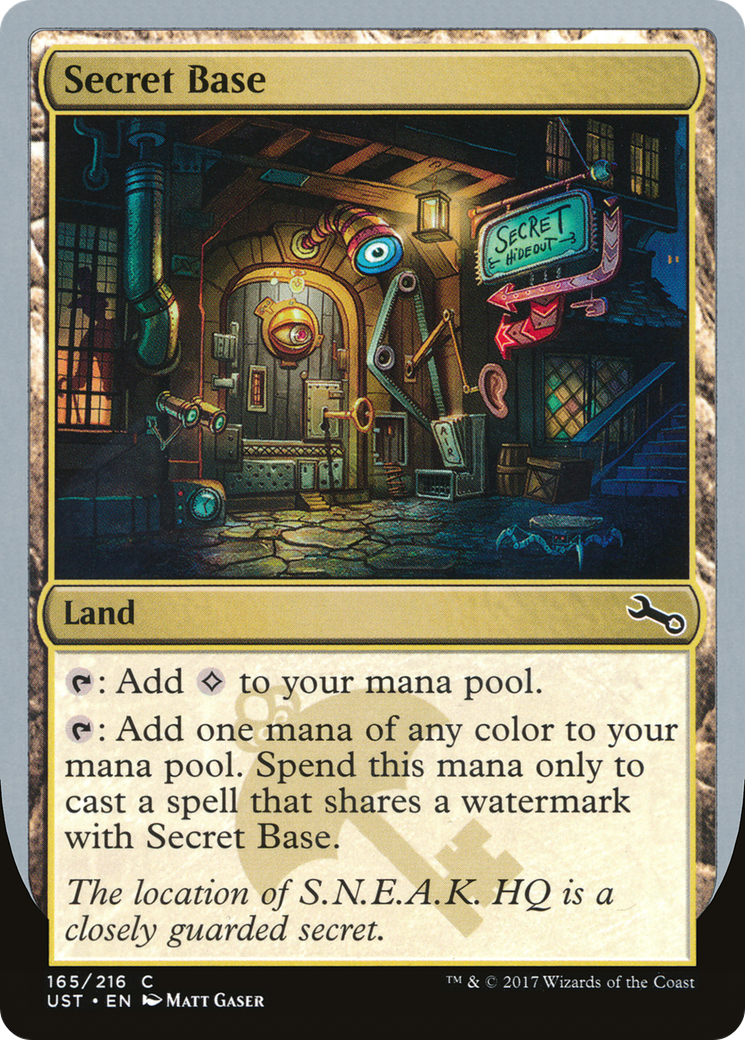 Image of Secret Base (B) (UST-165B) - Unstable