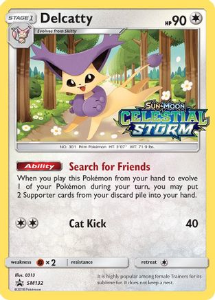 Image of Delcatty SM132  - Holofoil SM Promos - Promo