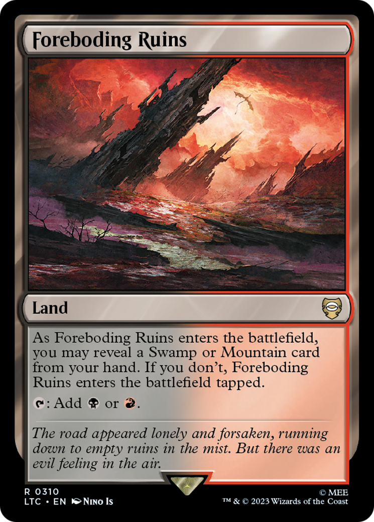 Image of Foreboding Ruins (LTC-310) - Tales of Middle-earth Commander
