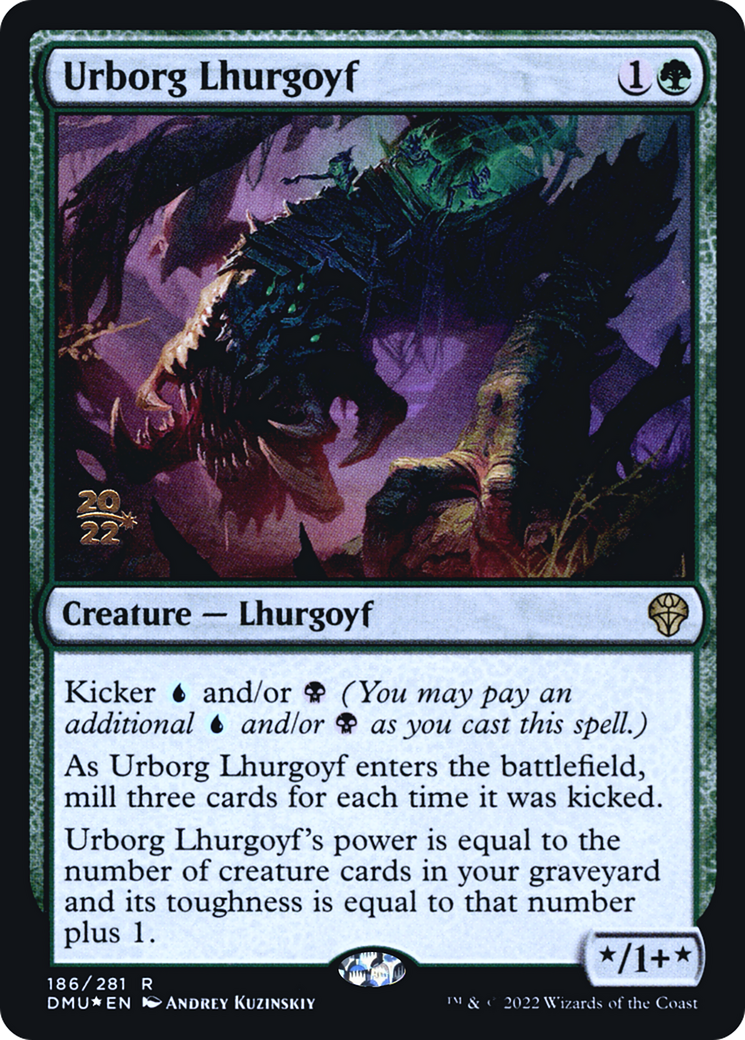 Image of Urborg Lhurgoyf (PRE-186) - Dominaria United Promos Foil
