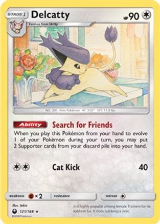 Image of Delcatty 121/168  Deck Exclusives - Rare