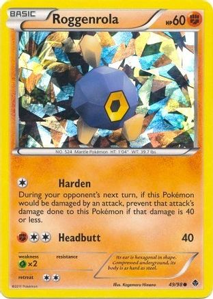 Image of Roggenrola 049/98  - Holofoil Blister Exclusives - Promo
