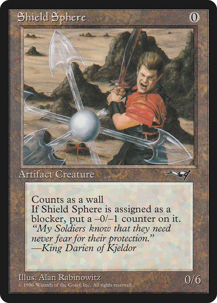 Image of Shield Sphere (ALL-172) - Alliances