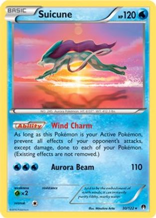 Image of Suicune 030/122  - Holofoil Blister Exclusives - Promo