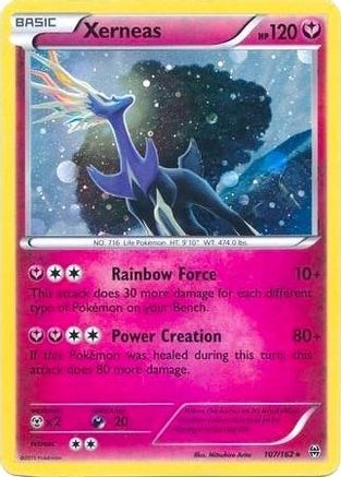 Image of Xerneas 107/162  - Holofoil Blister Exclusives - Promo