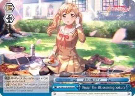 Image of Under The Blossoming Sakura (RRR) (BD/W54-E100R RRR) - BanG Dream! Girls Band Party!