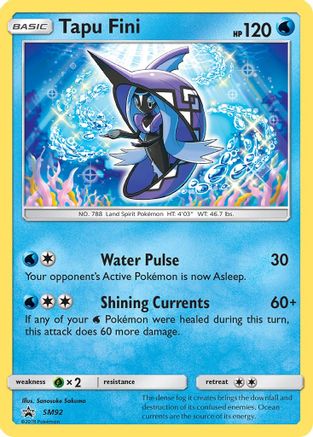 Image of Tapu Fini SM92  - Holofoil SM Promos - Promo