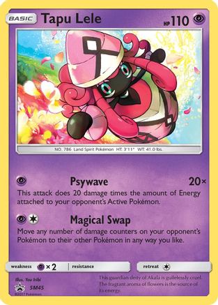 Image of Tapu Lele SM45  - Holofoil SM Promos - Promo