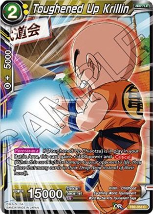 Image of Toughened Up Krillin (TB2-053) - World Martial Arts Tournament Foil