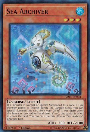 Image of Sea Archiver (SDPL-EN003) - Structure Deck: Powercode Link 1st Edition