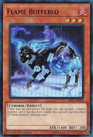 Image of Flame Bufferlo (SDPL-EN004) - Structure Deck: Powercode Link 1st Edition