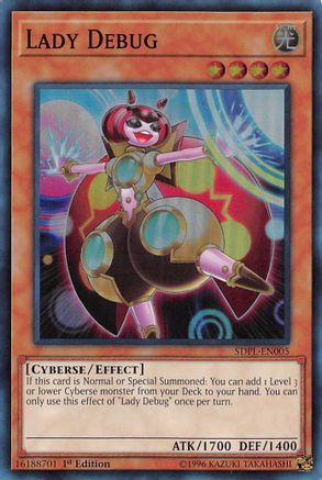 Image of Lady Debug (SDPL-EN005) - Structure Deck: Powercode Link 1st Edition